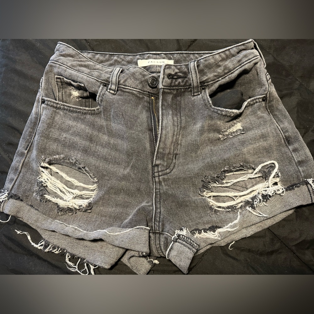 PacSun High Waisted Jean Shorts